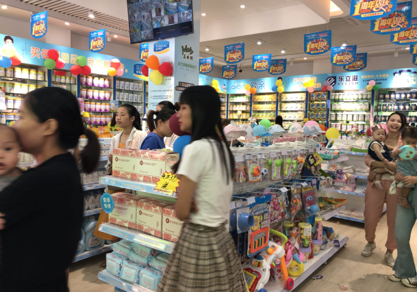 母婴店业绩